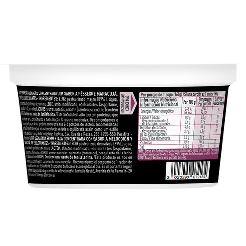 LINDAHLS PRO+ MELOCOTON Y FRUTA DE LA PASION NESTLE 160g image number