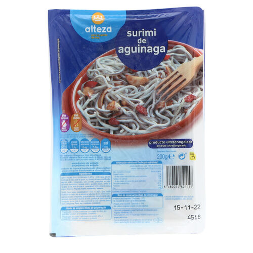 Surimi aguinaga congelado ALTEZA 200g image number