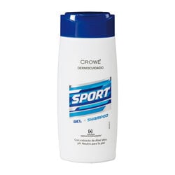 GEL DE BAÑO Y CHAMPU DERMO CROWE 250ml
