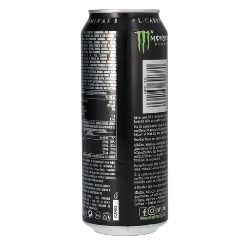 BEBIDA ENERGÉTICA MONSTER GREEN LATA 50cl image number