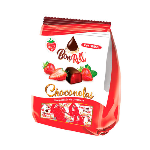GOLOSINA FRESA CHOCOLATE BON ROLL 150g image number
