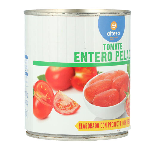 Tomate ALTEZA entero pelado 780g image number