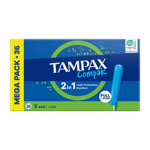 Tampones Super Compak TAMPAX 36uds image number