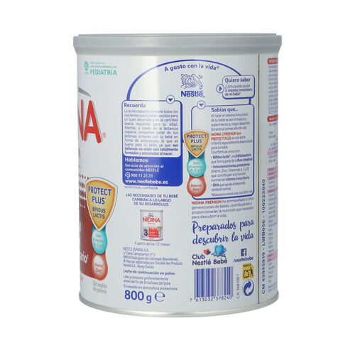 Leche NIDINA 2 Premium 800g image number