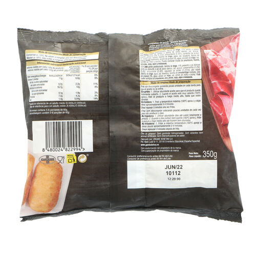 CROQUETA JAMON IBERICO ALTEZA CONGELADA 350g image number