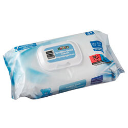 TOALLITAS INFANTILES BEBE HIPOALERGENICAS PASITOS 64uds