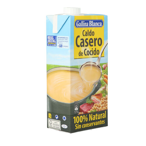 CALDO DE COCIDO GALLINA BLANCA 1L image number