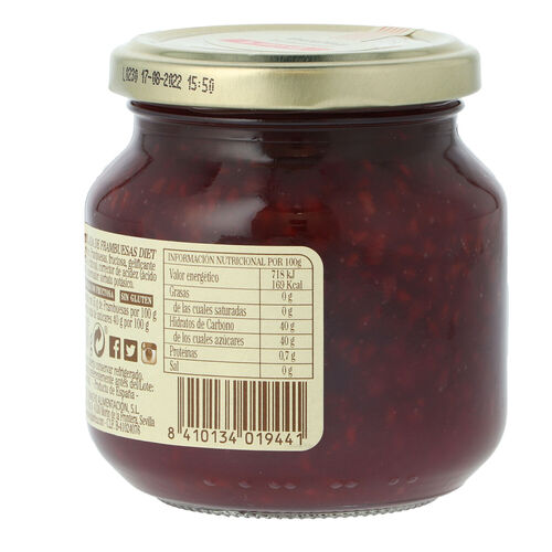 VIEJA FABRICA DIET FRAMBUESA 280g image number