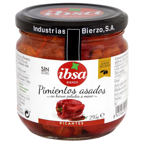 Pimiento IBSA asados picante 295g image number