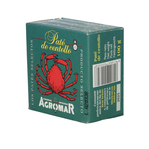 PATE AGROMAR CENTOLLO LATA 100g image number