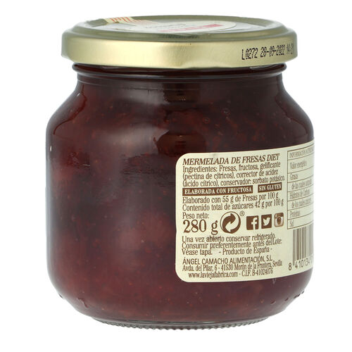 VIEJA FABRICA DIET FRESA 280g image number