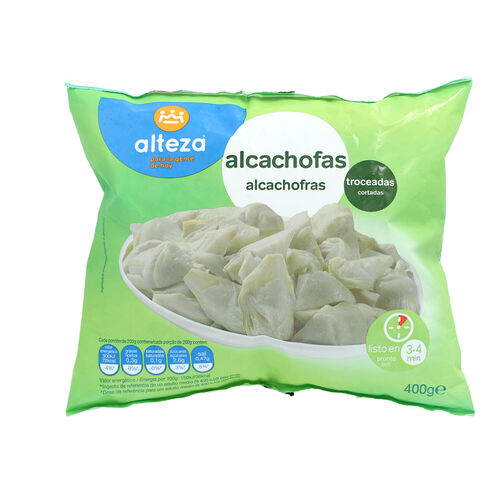 Alcachofa troceada congelada ALTEZA 400g image number