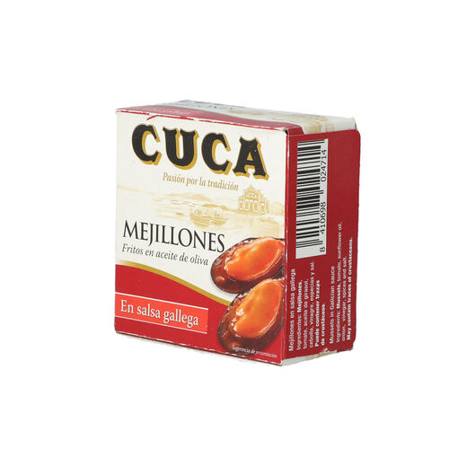 Mejillones a la gallega CUCA 96g image number