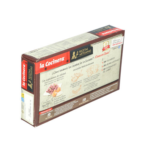 LASAÑA BOLOÑESA LA COCINERA 500g image number