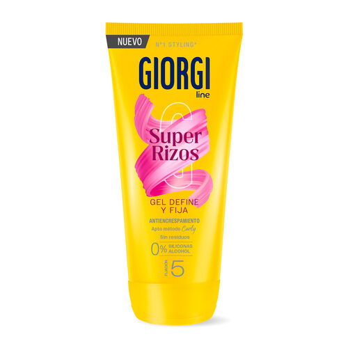 Gel fijador super rizos antiencrespamiento GIORGI 170ml image number
