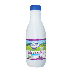 Leche semidesnatada sin lactosa central lechera ASTURIANA 1,5L