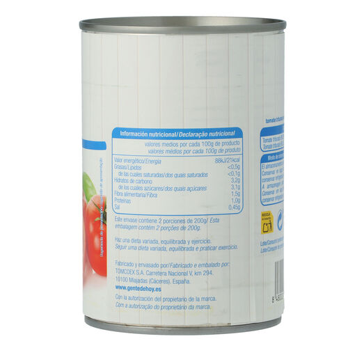 TOMATE ALTEZA TRITURADO 400g image number