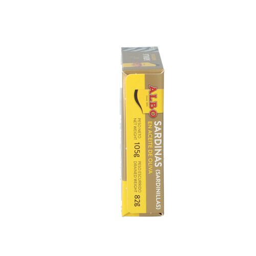 SARDINILLA EN ACEITE DE OLIVA ALBO 105g image number