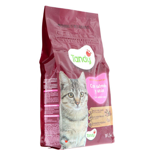 ALIMENTO PARA GATO CON ATUN  Y VERDURA TANDY 1,5kg image number