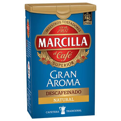 Cafe MARCILLA molido descafeinado natural 200g