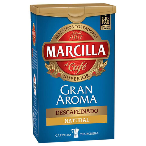CAFE MARCILLA MOLIDO DESCAFEINADO NATURAL 200g image number