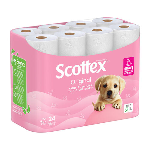 Papel higi&eacute;nico Original SCOTTEX 24uds image number