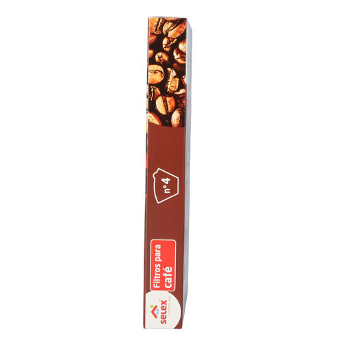 FILTRO CAFETERA SELEX NUMERO 4 PAQUETE 30uds image number