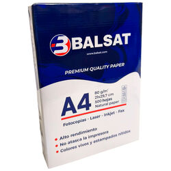 Folios DIN A4 80g BALSAT 500uds