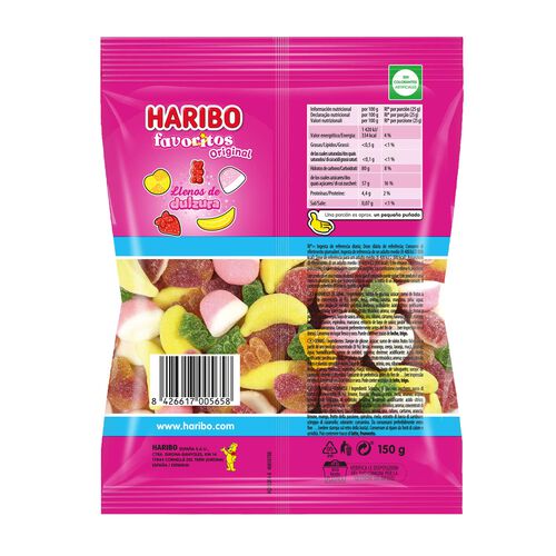 GOMINOLA HARIBO FAVORITOS 150g image number