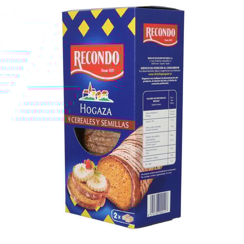 PAN HOGAZA 9 CEREALES RECONDO 240g image number