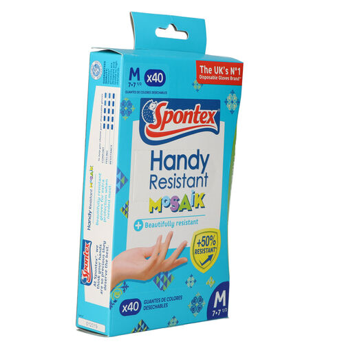 Guante SPONTEX triple capa Talla mediana 2uds image number