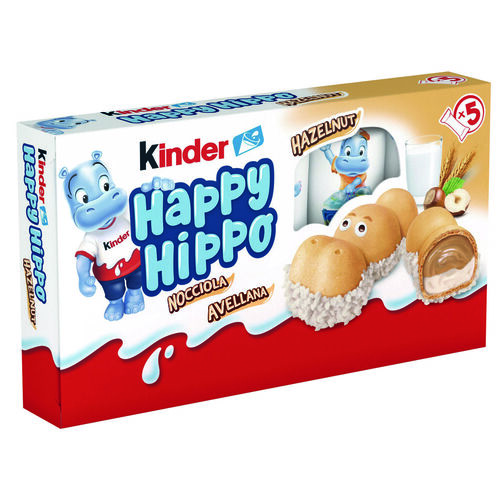 Happy hippo KINDER avellana 5uds image number