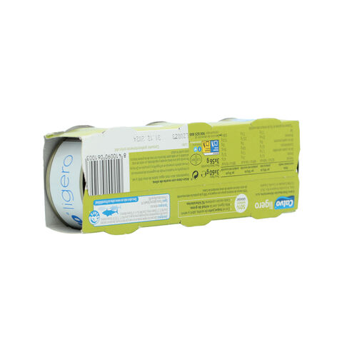 ATUN CLARO CALVO LIGERO OLIVA PACK 3x80g image number
