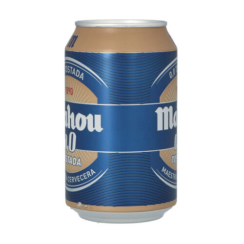 CERVEZA TOSTADA 0,0% MAHOU 33cl image number
