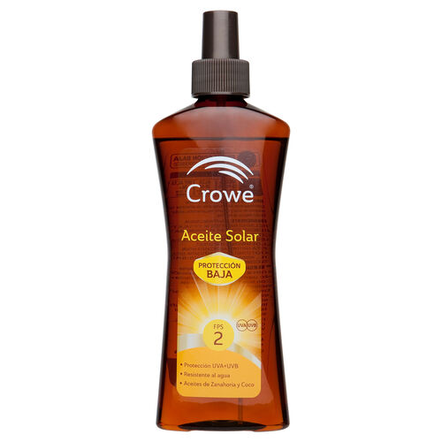 Aceite solar FPS2 CROWE 50ml image number