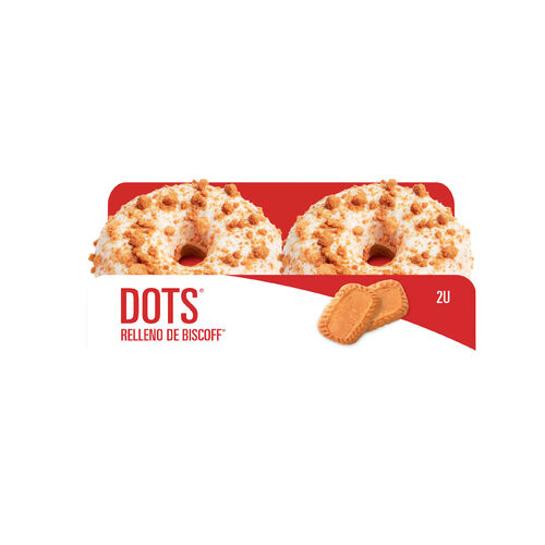 Dots rellenos de galleta caramelizada Lotus BISCOFF 2uds image number