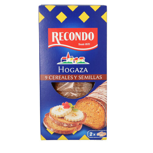 PAN HOGAZA 9 CEREALES RECONDO 240g image number