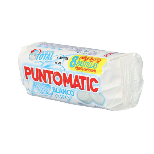 DETERGENTE PUNTOMATIC 4 LAVADOS PACK 8 232g image number