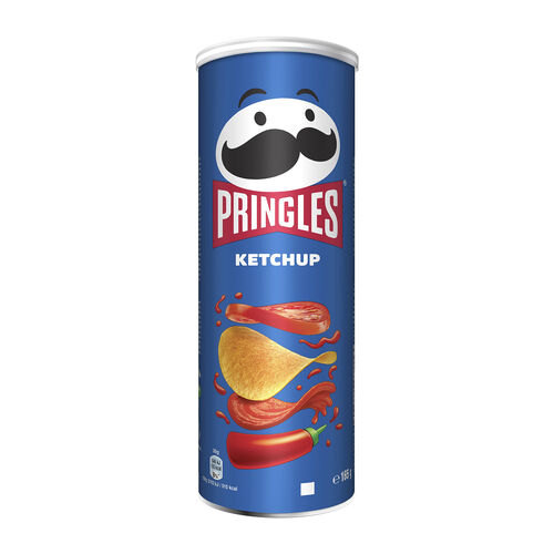 SNACK DE PATATA KETCHUP PRINGLES 165g image number