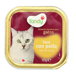 ALIMENTO PARA GATO CON POLLO TANDY 100g