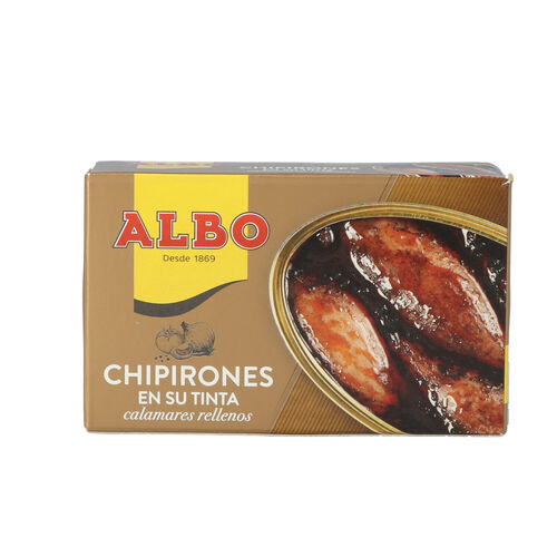 Chipir&oacute;n relleno en su tinta ALBO 112g image number