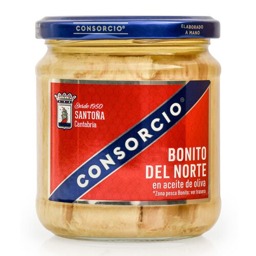BONITO DEL NORTE EN ACEITE DE OLIVA CONSORCIO 295g image number