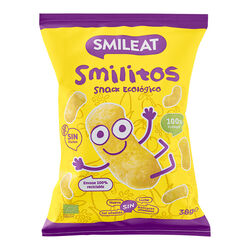 SNACK DE MAIZ ECOLOGICO SMILITOS SMILEAT 38g