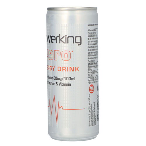 BEBIDA ENERGÉTICA POWERKING ZERO 25cl image number