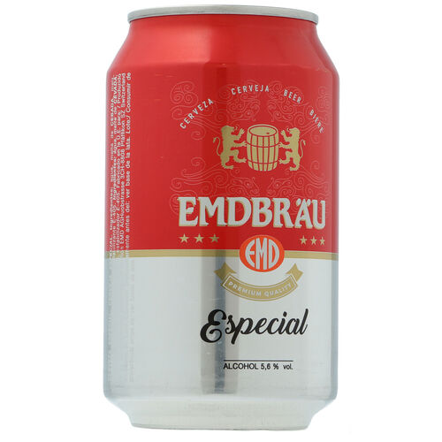 CERVEZA EMDBRAU ESPECIAL LATA 33cl image number