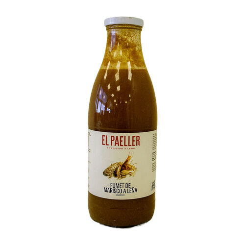 Fumet de marisco a le&ntilde;a EL PAELLER 950ml image number