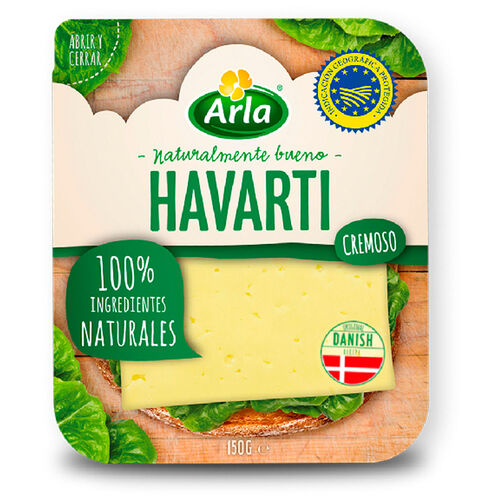 QUESO HAVARTI EN LONCHAS ARLA 150g image number