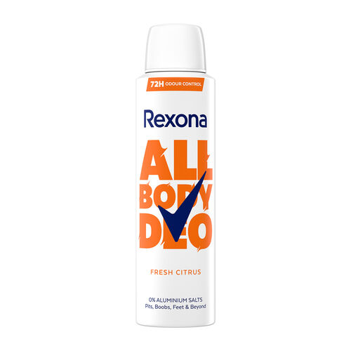 DESODORANTE ALL OVER BODY FRESH CITRUS REXONA 150ml image number