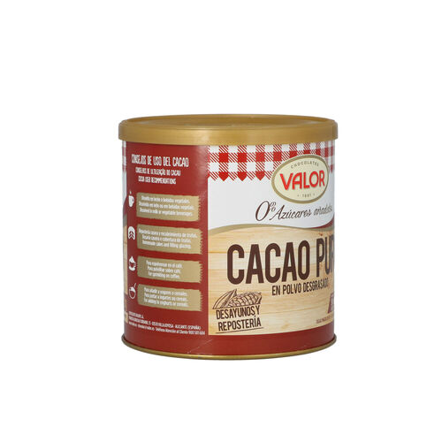 Cacao Puro sin az&uacute;car VALOR 250g image number