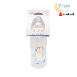 BIBERON CON TETINA DE SILICONA 3 POSICIONES PINGÜI 360ml